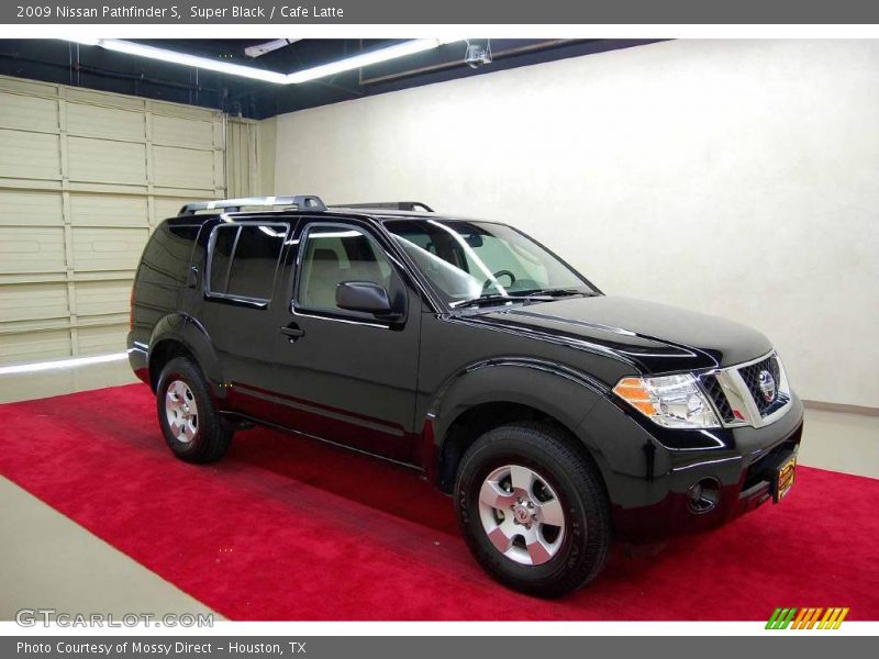 Super Black / Cafe Latte 2009 Nissan Pathfinder S