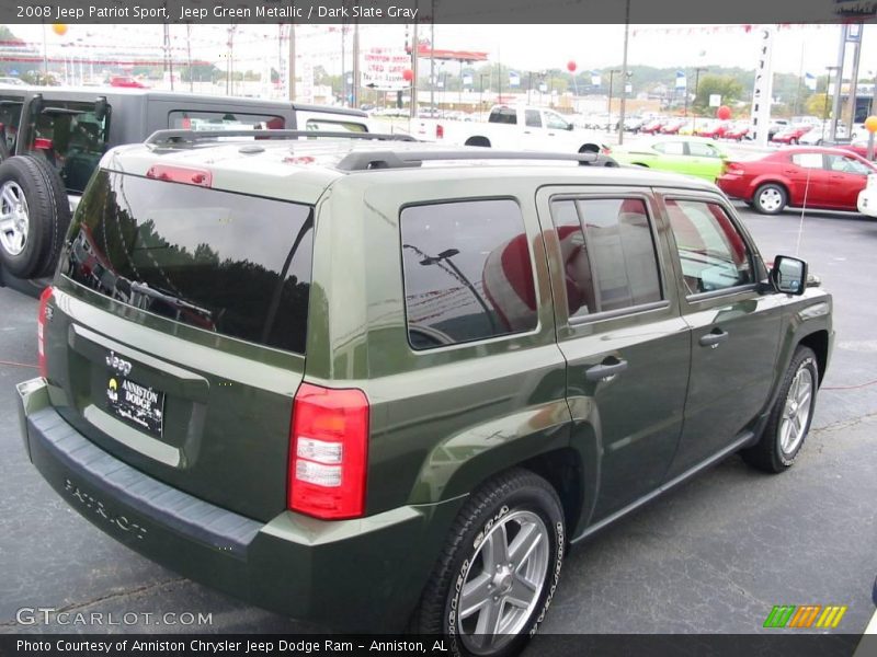 Jeep Green Metallic / Dark Slate Gray 2008 Jeep Patriot Sport