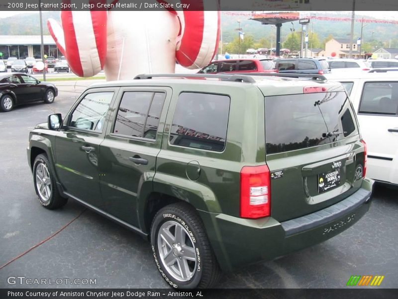 Jeep Green Metallic / Dark Slate Gray 2008 Jeep Patriot Sport
