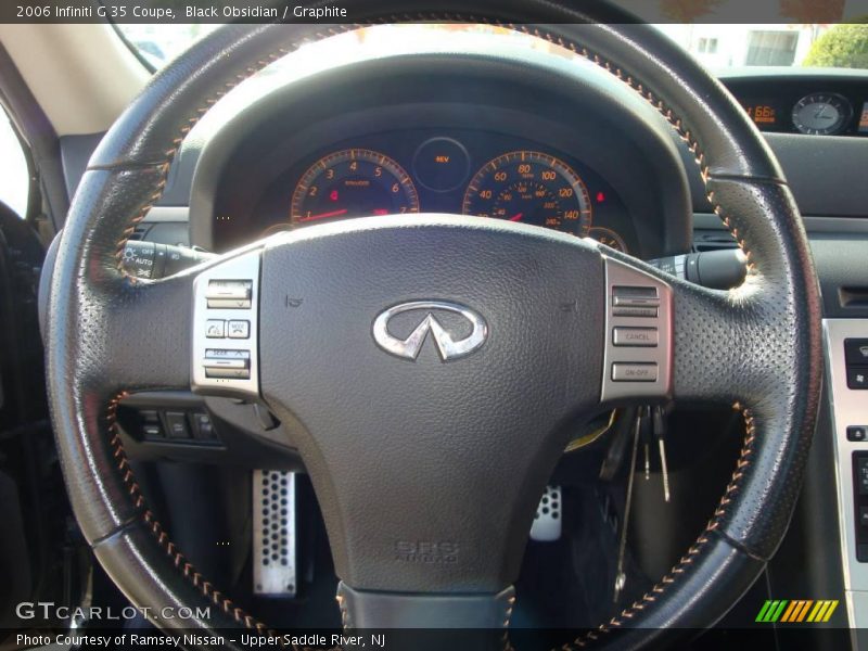 Black Obsidian / Graphite 2006 Infiniti G 35 Coupe