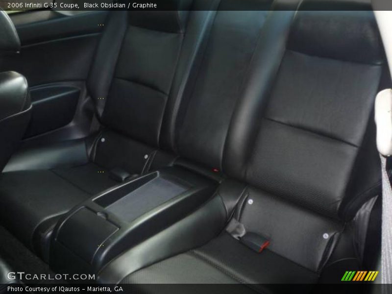 Black Obsidian / Graphite 2006 Infiniti G 35 Coupe