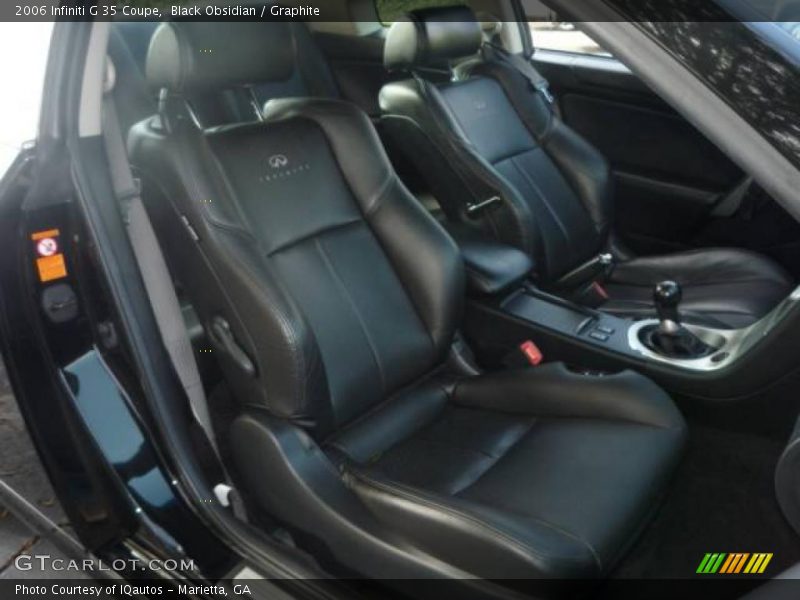 Black Obsidian / Graphite 2006 Infiniti G 35 Coupe