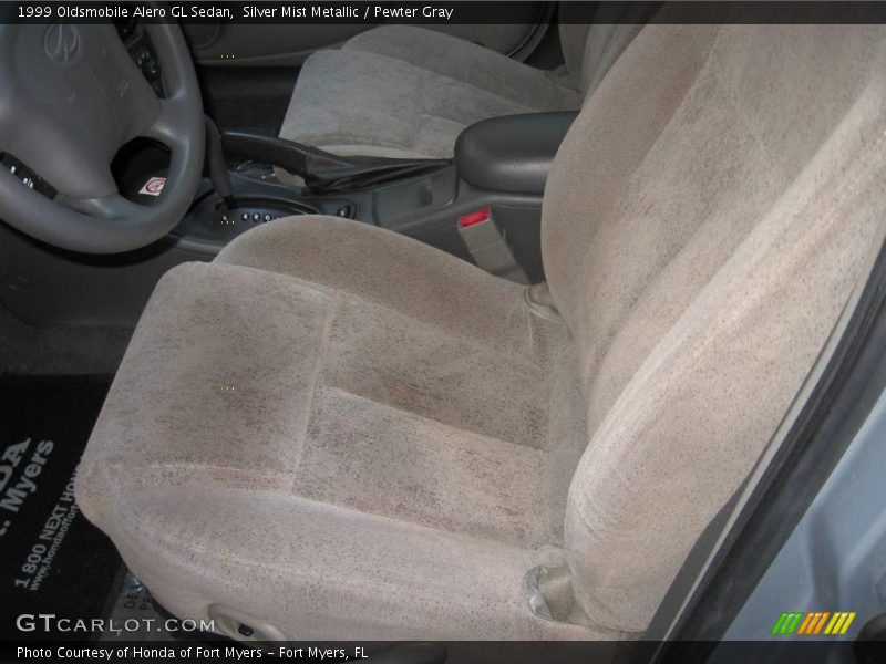 Silver Mist Metallic / Pewter Gray 1999 Oldsmobile Alero GL Sedan