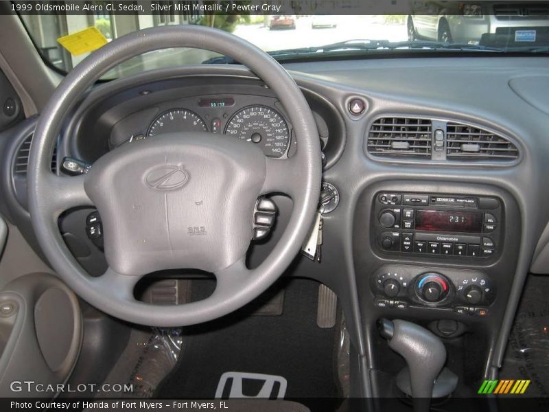 Silver Mist Metallic / Pewter Gray 1999 Oldsmobile Alero GL Sedan