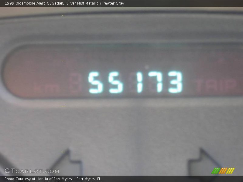 Silver Mist Metallic / Pewter Gray 1999 Oldsmobile Alero GL Sedan