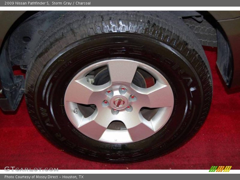 Storm Gray / Charcoal 2009 Nissan Pathfinder S
