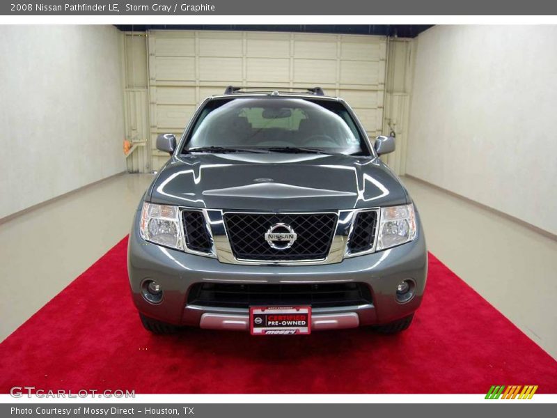 Storm Gray / Graphite 2008 Nissan Pathfinder LE