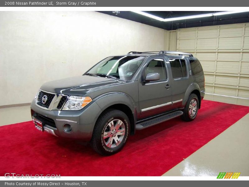 Storm Gray / Graphite 2008 Nissan Pathfinder LE