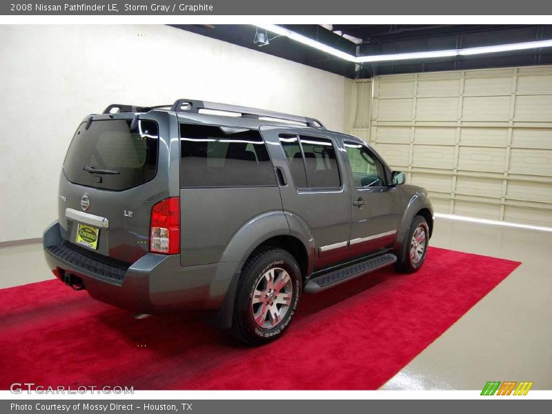 Storm Gray / Graphite 2008 Nissan Pathfinder LE