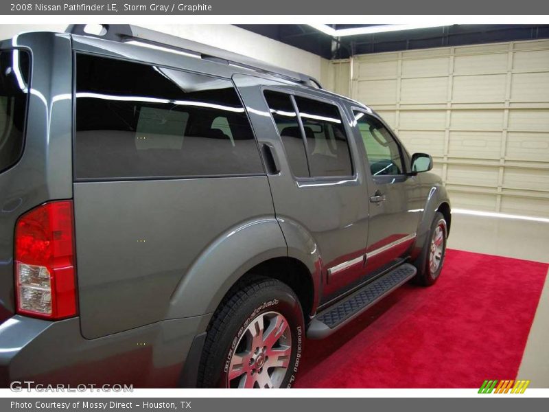 Storm Gray / Graphite 2008 Nissan Pathfinder LE