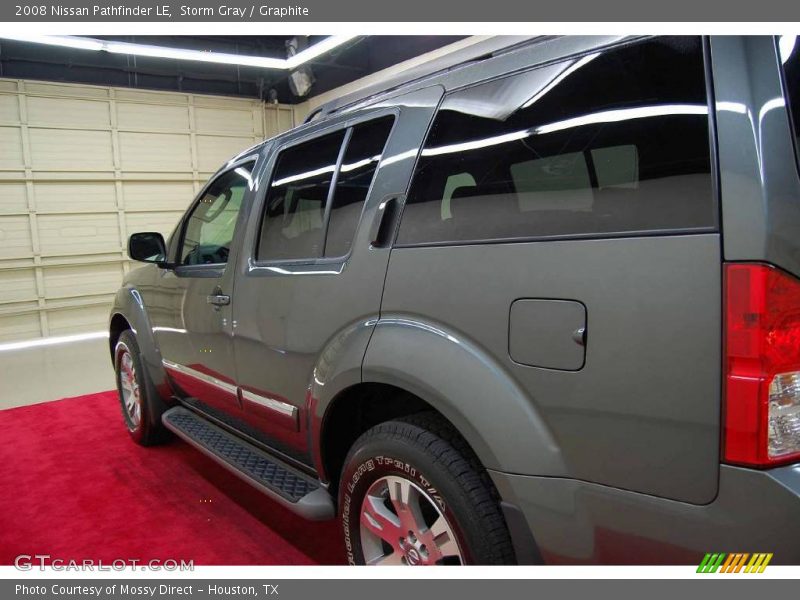 Storm Gray / Graphite 2008 Nissan Pathfinder LE