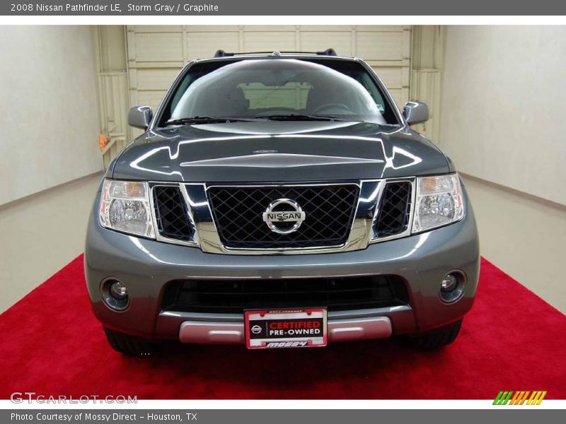 Storm Gray / Graphite 2008 Nissan Pathfinder LE