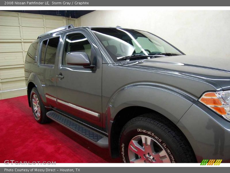 Storm Gray / Graphite 2008 Nissan Pathfinder LE