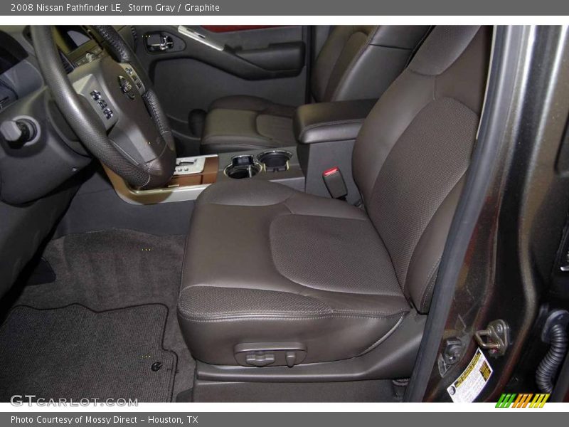 Storm Gray / Graphite 2008 Nissan Pathfinder LE