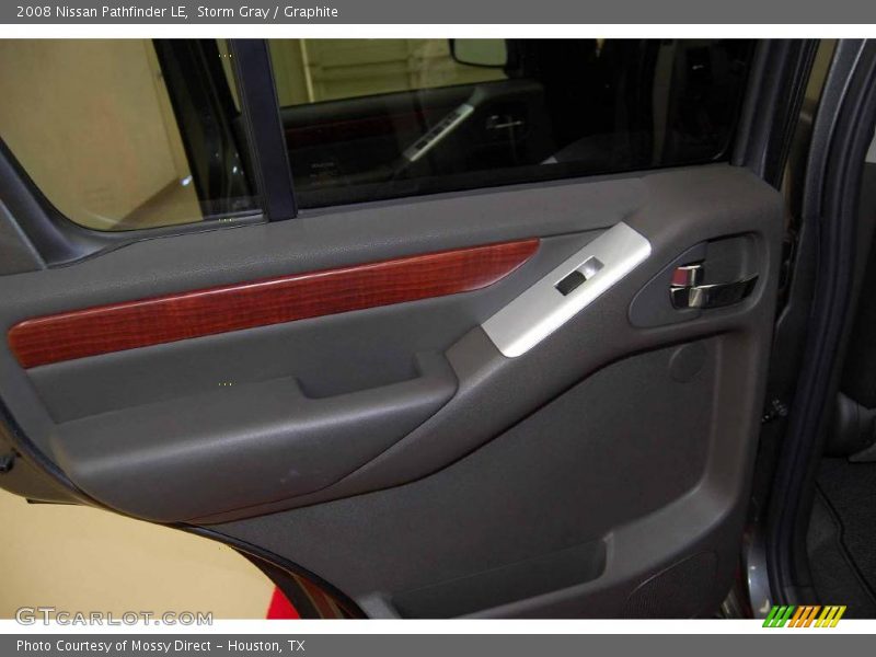 Storm Gray / Graphite 2008 Nissan Pathfinder LE