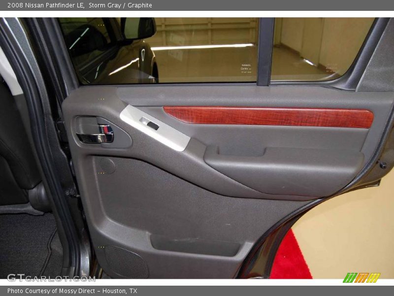 Storm Gray / Graphite 2008 Nissan Pathfinder LE