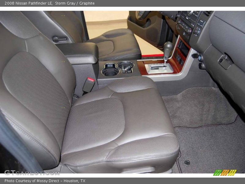 Storm Gray / Graphite 2008 Nissan Pathfinder LE