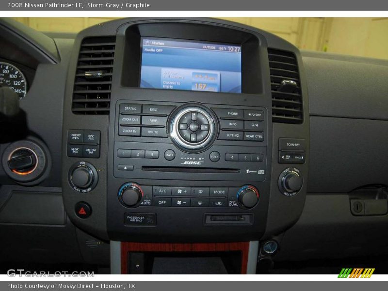 Storm Gray / Graphite 2008 Nissan Pathfinder LE