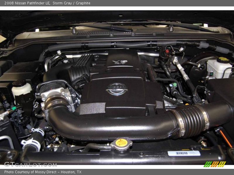 Storm Gray / Graphite 2008 Nissan Pathfinder LE