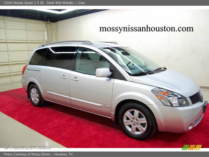 Silver Mist Metallic / Gray 2006 Nissan Quest 3.5 SE