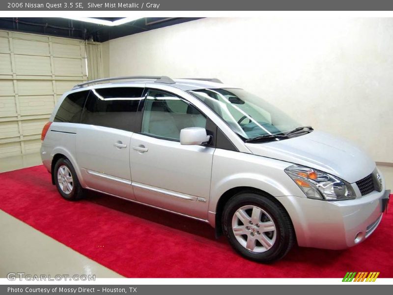 Silver Mist Metallic / Gray 2006 Nissan Quest 3.5 SE