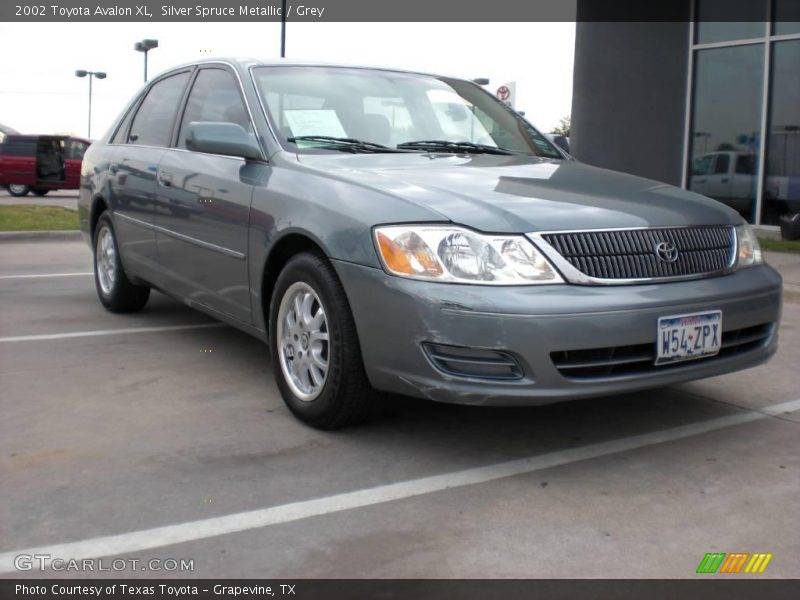 Silver Spruce Metallic / Grey 2002 Toyota Avalon XL