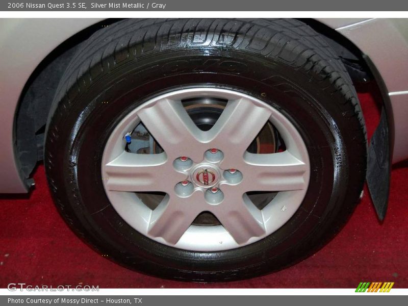 Silver Mist Metallic / Gray 2006 Nissan Quest 3.5 SE