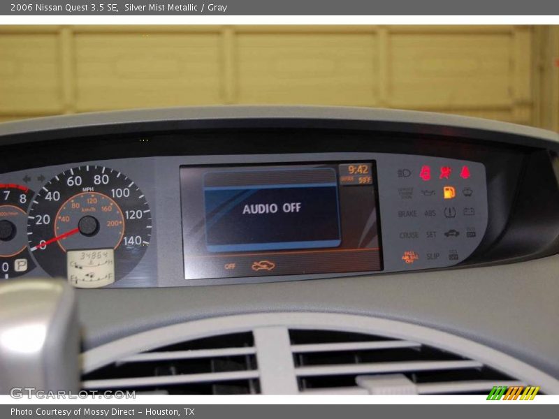 Silver Mist Metallic / Gray 2006 Nissan Quest 3.5 SE