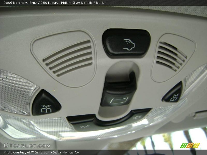 Iridium Silver Metallic / Black 2006 Mercedes-Benz C 280 Luxury