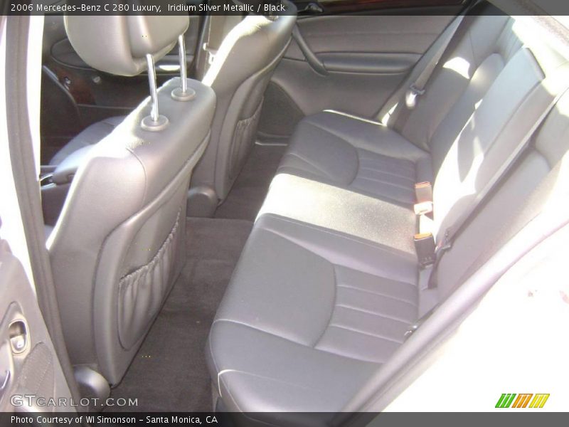 Iridium Silver Metallic / Black 2006 Mercedes-Benz C 280 Luxury