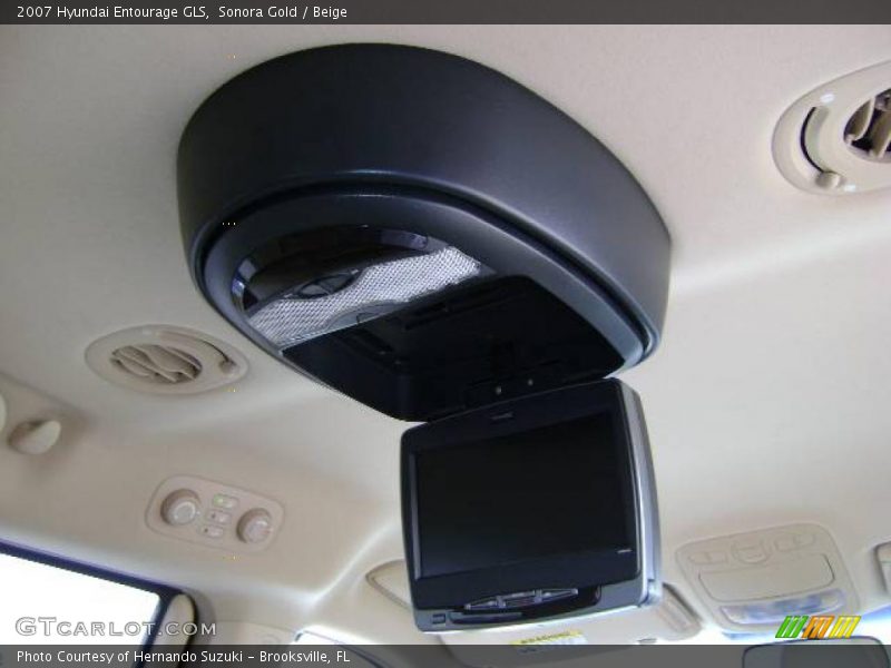 Sonora Gold / Beige 2007 Hyundai Entourage GLS