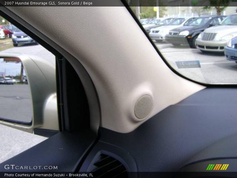 Sonora Gold / Beige 2007 Hyundai Entourage GLS