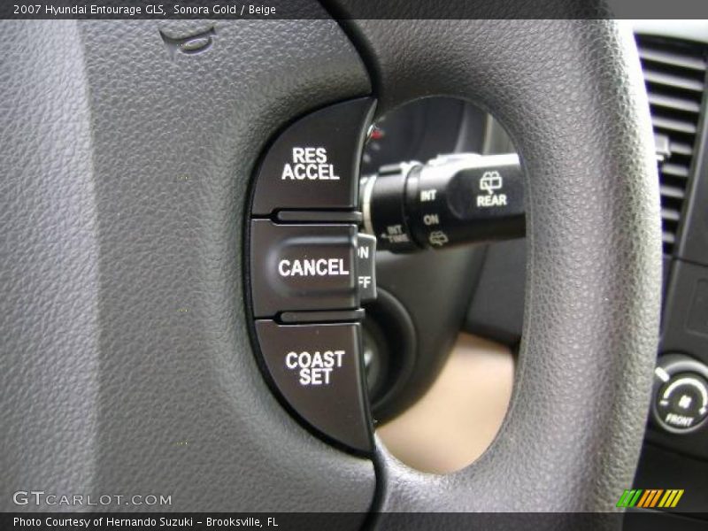 Sonora Gold / Beige 2007 Hyundai Entourage GLS