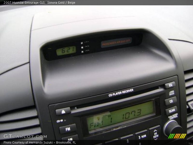 Sonora Gold / Beige 2007 Hyundai Entourage GLS