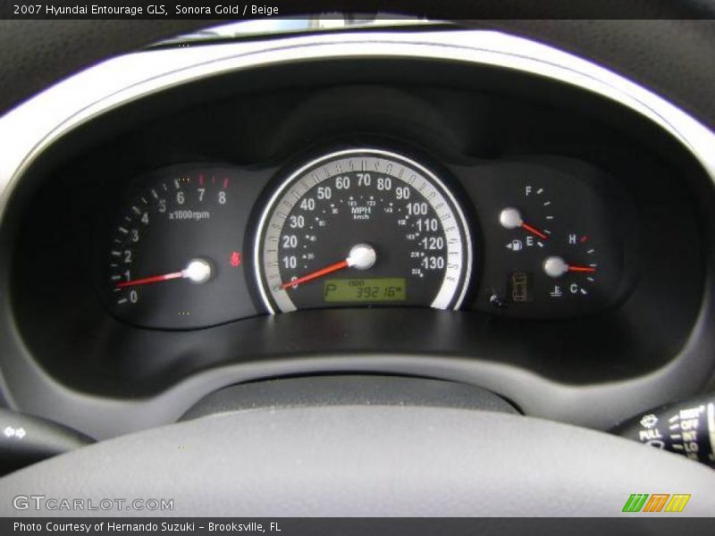 Sonora Gold / Beige 2007 Hyundai Entourage GLS