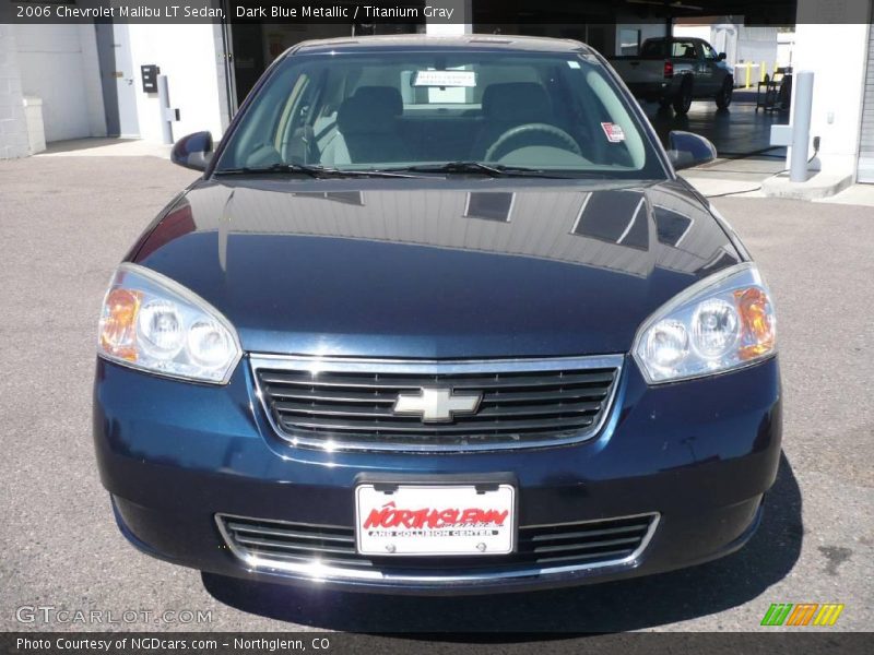 Dark Blue Metallic / Titanium Gray 2006 Chevrolet Malibu LT Sedan