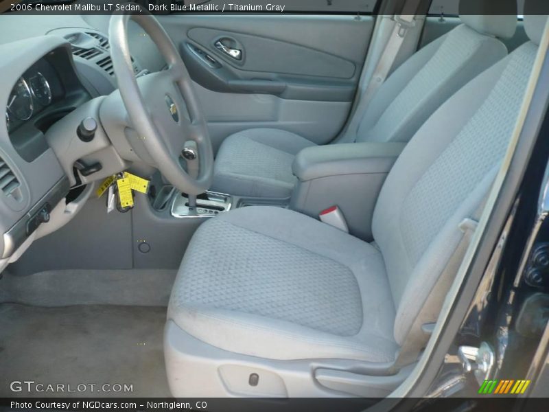 Dark Blue Metallic / Titanium Gray 2006 Chevrolet Malibu LT Sedan