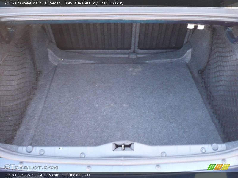 Dark Blue Metallic / Titanium Gray 2006 Chevrolet Malibu LT Sedan