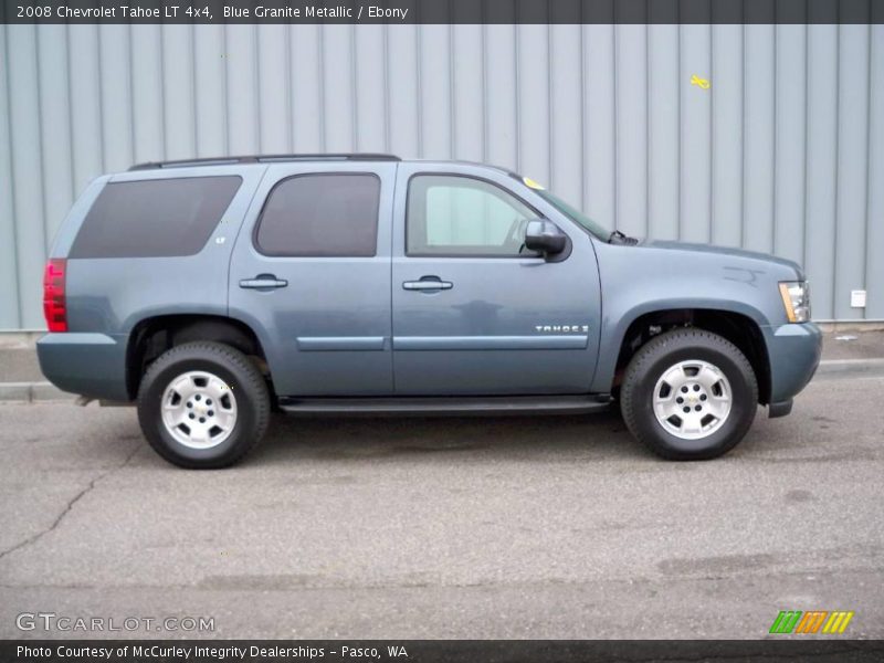 Blue Granite Metallic / Ebony 2008 Chevrolet Tahoe LT 4x4