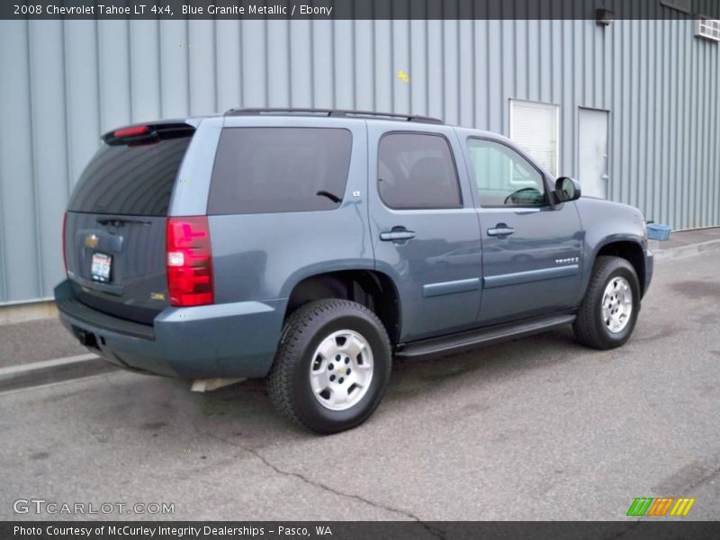 Blue Granite Metallic / Ebony 2008 Chevrolet Tahoe LT 4x4