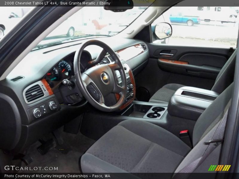 Blue Granite Metallic / Ebony 2008 Chevrolet Tahoe LT 4x4