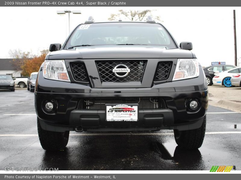 Super Black / Graphite 2009 Nissan Frontier PRO-4X Crew Cab 4x4