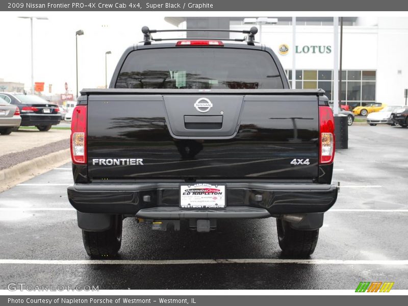 Super Black / Graphite 2009 Nissan Frontier PRO-4X Crew Cab 4x4