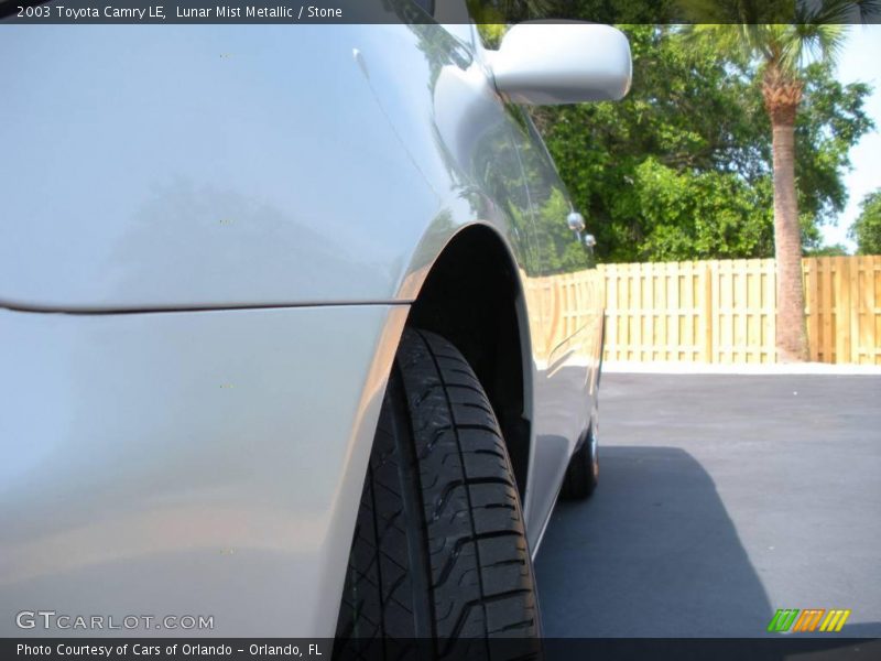 Lunar Mist Metallic / Stone 2003 Toyota Camry LE
