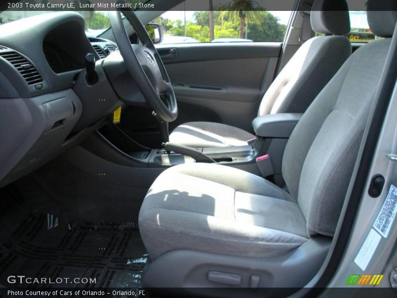 Lunar Mist Metallic / Stone 2003 Toyota Camry LE
