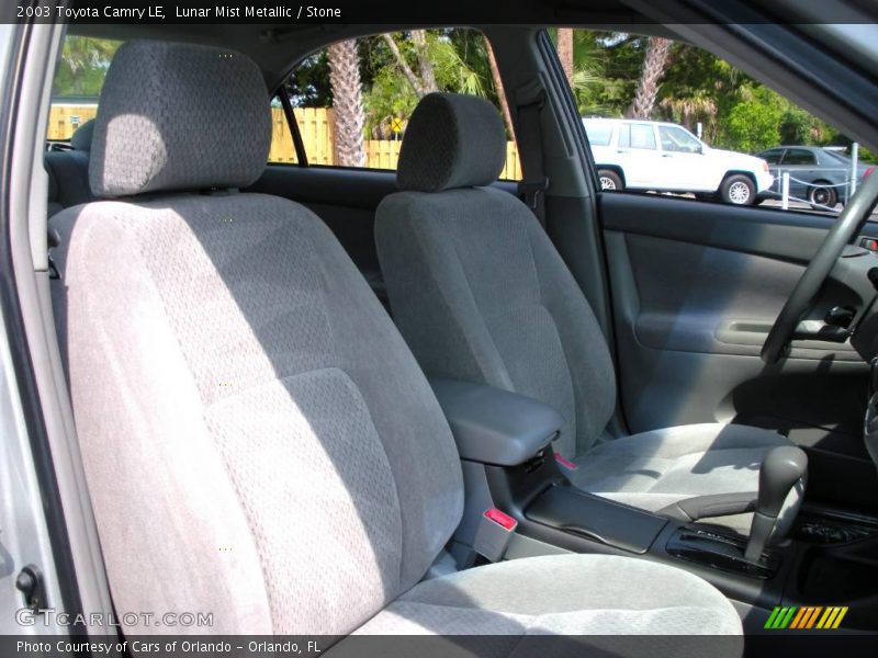 Lunar Mist Metallic / Stone 2003 Toyota Camry LE