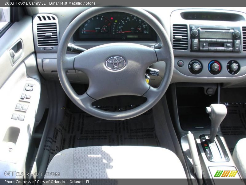 Lunar Mist Metallic / Stone 2003 Toyota Camry LE