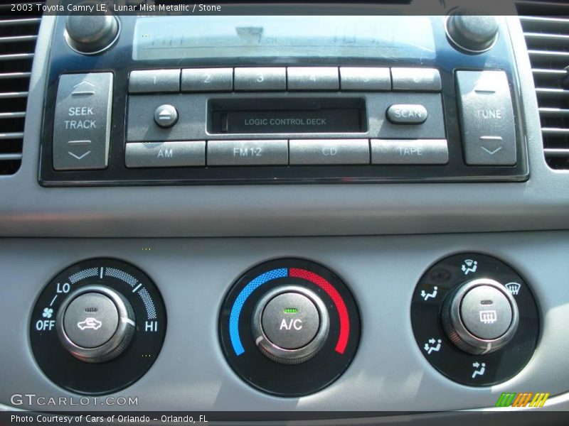 Lunar Mist Metallic / Stone 2003 Toyota Camry LE