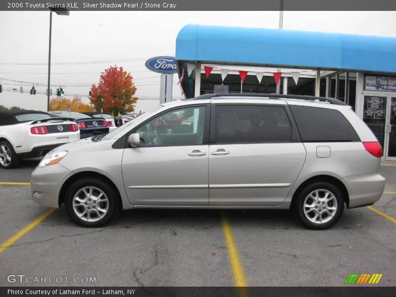 Silver Shadow Pearl / Stone Gray 2006 Toyota Sienna XLE