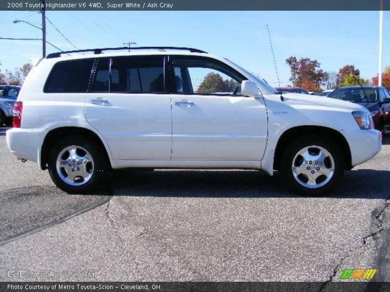 Super White / Ash Gray 2006 Toyota Highlander V6 4WD
